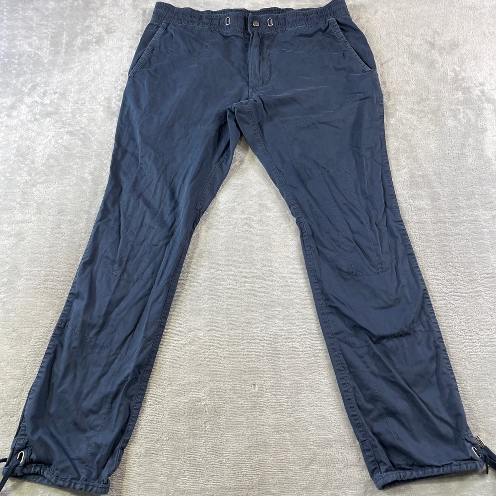 RLX Ralph Lauren Pants Slim Fit Mens 36/32 Blue Paratrooper Utility Military